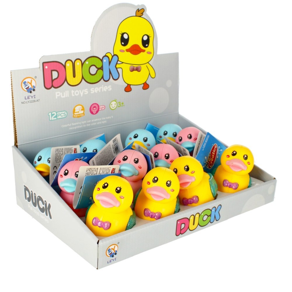 GLOWING DUCK TOY 9CM MEGA CREATIVE 490310